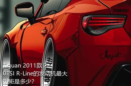 Tiguan 2011款 2.0TSI R-Line的发动机最大扭矩是多少？