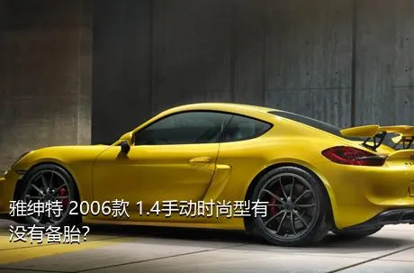 雅绅特 2006款 1.4手动时尚型有没有备胎？