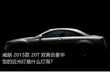 威朗 2015款 20T 双离合豪华型的近光灯是什么灯泡？