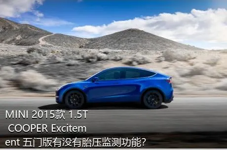 MINI 2015款 1.5T COOPER Excitement 五门版有没有胎压监测功能？