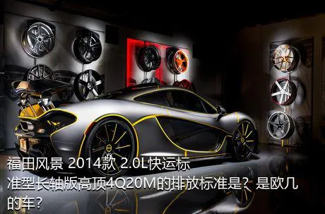福田风景 2014款 2.0L快运标准型长轴版高顶4Q20M的排放标准是？是欧几的车？