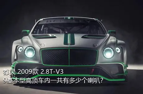 都灵 2009款 2.8T-V39基本型高顶车内一共有多少个喇叭？