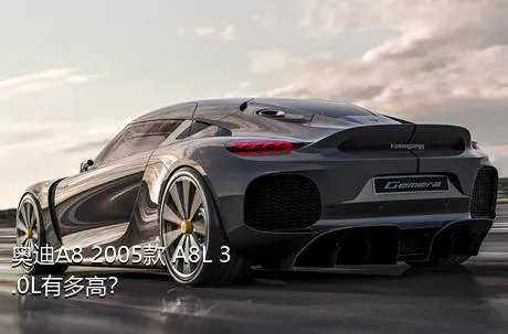 奥迪A8 2005款 A8L 3.0L有多高？