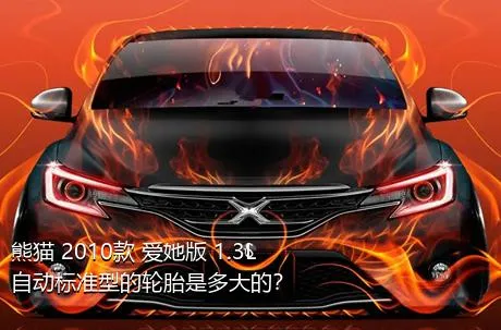 熊猫 2010款 爱她版 1.3L 自动标准型的轮胎是多大的？