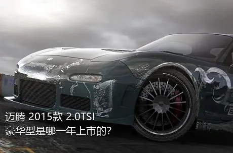 迈腾 2015款 2.0TSI 豪华型是哪一年上市的？