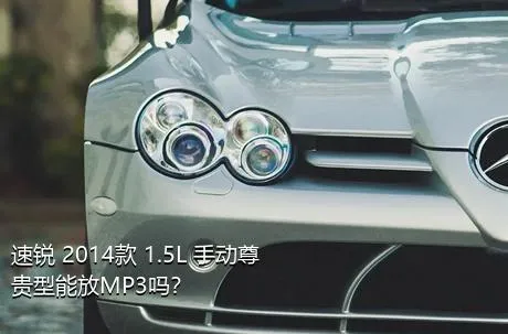 速锐 2014款 1.5L 手动尊贵型能放MP3吗？