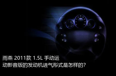 雨燕 2011款 1.5L 手动运动影音版的发动机进气形式是怎样的？