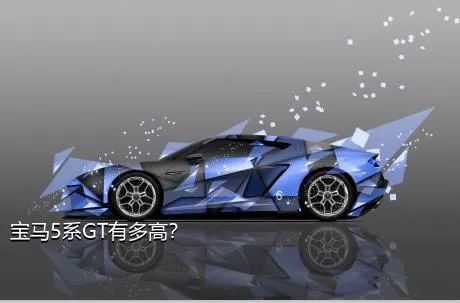 宝马5系GT有多高？