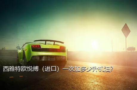 西雅特欧悦搏（进口）一次加多少升机油？