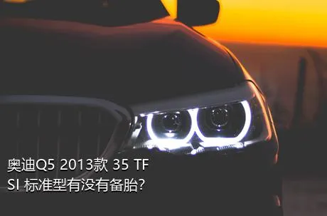 奥迪Q5 2013款 35 TFSI 标准型有没有备胎？