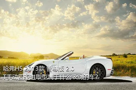 哈弗H5 2013款 智尊版 2.0T手动四驱进取型属于什么级别的车？