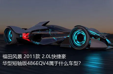 福田风景 2011款 2.0L快捷豪华型短轴版486EQV4属于什么车型？