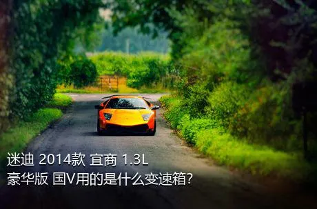 迷迪 2014款 宜商 1.3L 豪华版 国V用的是什么变速箱？