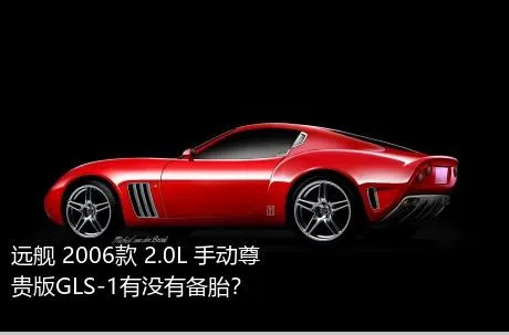 远舰 2006款 2.0L 手动尊贵版GLS-1有没有备胎？