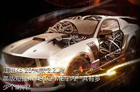 江淮K5 2014款 2.2L精英版短轴JM491Q-ME车内一共有多少个喇叭？