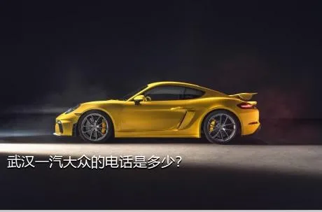 武汉一汽大众的电话是多少？