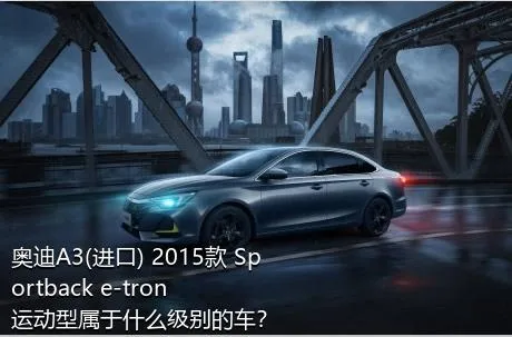奥迪A3(进口) 2015款 Sportback e-tron 运动型属于什么级别的车？