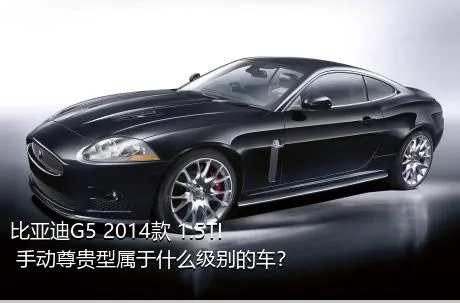 比亚迪G5 2014款 1.5TI 手动尊贵型属于什么级别的车？