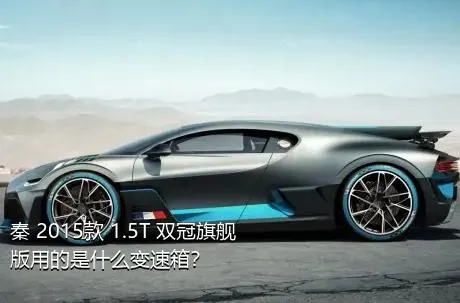 秦 2015款 1.5T 双冠旗舰版用的是什么变速箱？