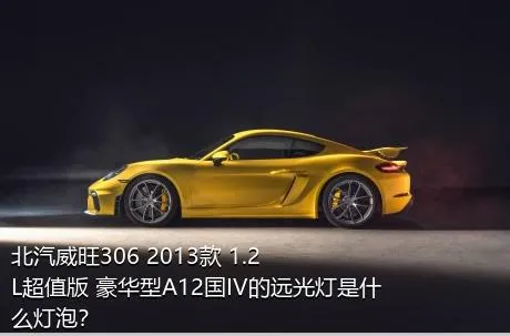 北汽威旺306 2013款 1.2L超值版 豪华型A12国IV的远光灯是什么灯泡？