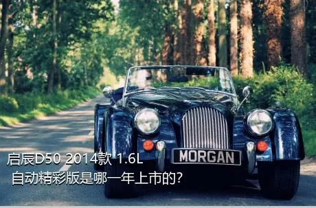 启辰D50 2014款 1.6L 自动精彩版是哪一年上市的？