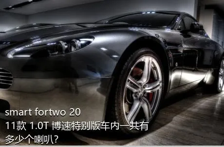 smart fortwo 2011款 1.0T 博速特别版车内一共有多少个喇叭？