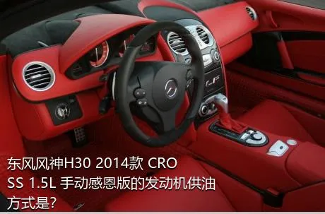 东风风神H30 2014款 CROSS 1.5L 手动感恩版的发动机供油方式是？
