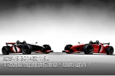 威志V5 2014款 1.5L 手动进取型的排放标准是？是欧几的车？