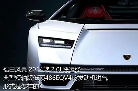 福田风景 2014款 2.0L快运经典型短轴版低顶486EQV4的发动机进气形式是怎样的？