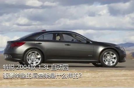 特锐 2004款 1.3L 自动四驱豪华型的后悬架是什么样的？