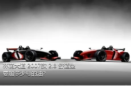 林荫大道 2007款 2.8 舒适型要加多少号的油？