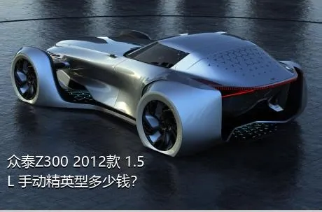 众泰Z300 2012款 1.5L 手动精英型多少钱？