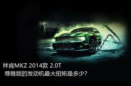 林肯MKZ 2014款 2.0T 尊雅版的发动机最大扭矩是多少？