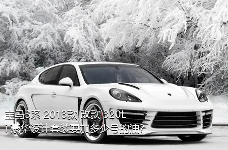 宝马3系 2013款 改款 320Li 豪华设计套装要加多少号的油？