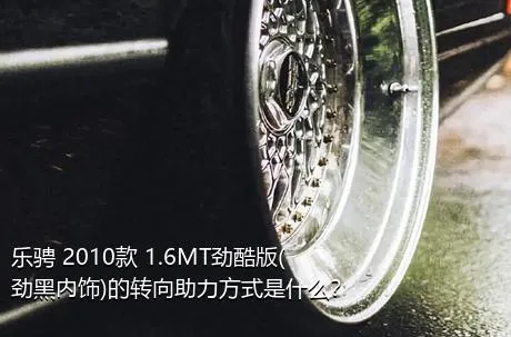 乐骋 2010款 1.6MT劲酷版(劲黑内饰)的转向助力方式是什么？