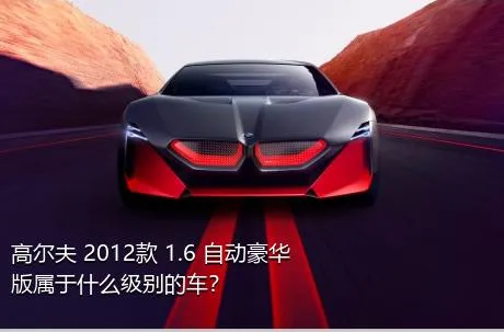 高尔夫 2012款 1.6 自动豪华版属于什么级别的车？