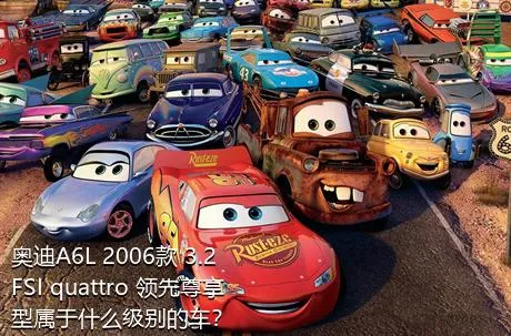 奥迪A6L 2006款 3.2 FSI quattro 领先尊享型属于什么级别的车？