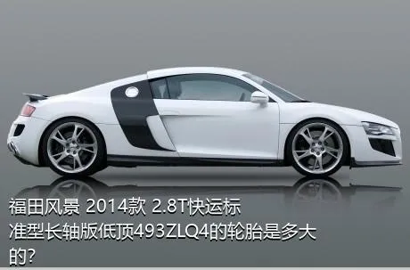 福田风景 2014款 2.8T快运标准型长轴版低顶493ZLQ4的轮胎是多大的？