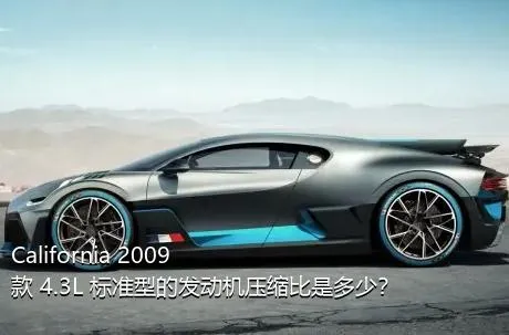 California 2009款 4.3L 标准型的发动机压缩比是多少？