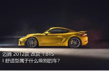 迈腾 2012款 改款 1.8TSI 舒适型属于什么级别的车？