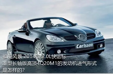 福田风景 2014款 2.0L快运标准型长轴版高顶4Q20M1的发动机进气形式是怎样的？