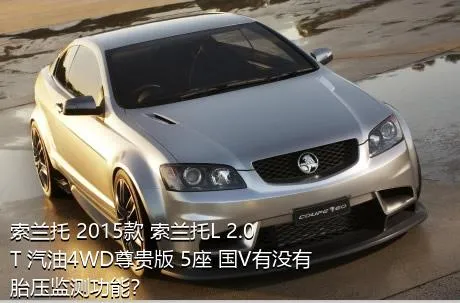 索兰托 2015款 索兰托L 2.0T 汽油4WD尊贵版 5座 国V有没有胎压监测功能？