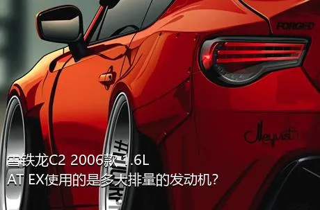 雪铁龙C2 2006款 1.6L AT EX使用的是多大排量的发动机？