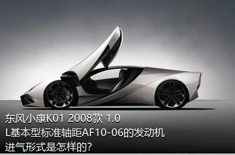 东风小康K01 2008款 1.0L基本型标准轴距AF10-06的发动机进气形式是怎样的？