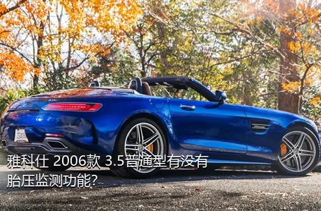 雅科仕 2006款 3.5普通型有没有胎压监测功能？