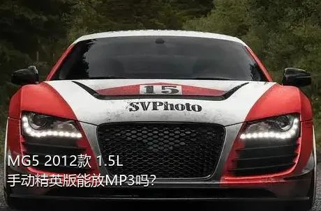 MG5 2012款 1.5L 手动精英版能放MP3吗？