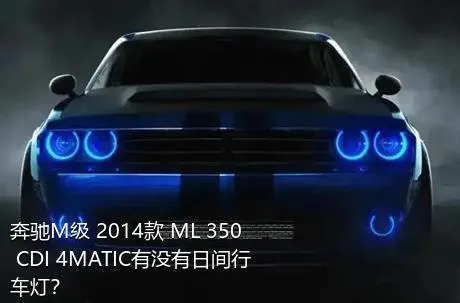 奔驰M级 2014款 ML 350 CDI 4MATIC有没有日间行车灯？