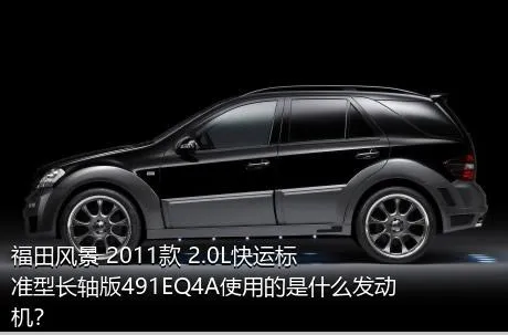福田风景 2011款 2.0L快运标准型长轴版491EQ4A使用的是什么发动机？