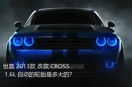 世嘉 2013款 改款 CROSS 1.6L 自动的轮胎是多大的？
