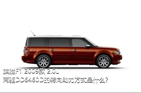 旗胜F1 2009款 2.0L 两驱DD6460D的转向助力方式是什么？